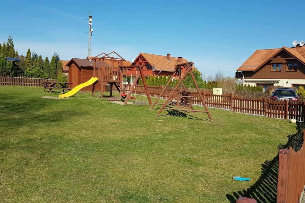 Villa Leika - Panoramablick am Riesengebirge Mysłakowice Exteriör bild